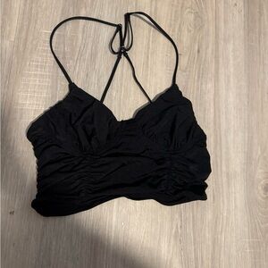 Urban Outfitters Black Crop Top